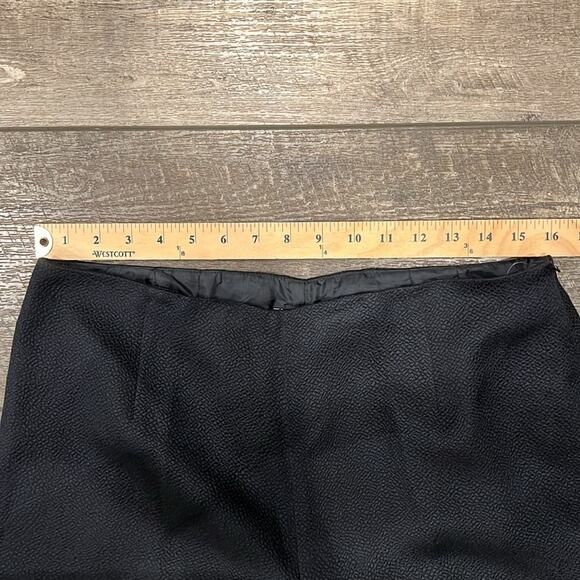 NWT Talbots Women's Silk & Wool Blend Wide Leg Pant Black Size 14 - Picture 5 of 11